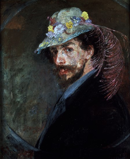 ENSOR JAMES 1860/1949
AUTORRETRATO CON SOMBRERO FLOREADO
OSTENDE, MUSEO STEDELIJK
BELGICA

This image is not downloadable. Contact us for the high res.