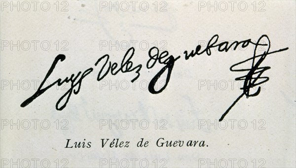 VELEZ GUEVARA LUIS
FIRMA DE LUIS VELEZ DE GUEVARA