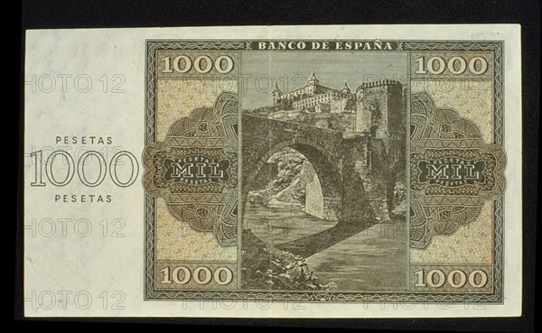 Thousand Peseta Note