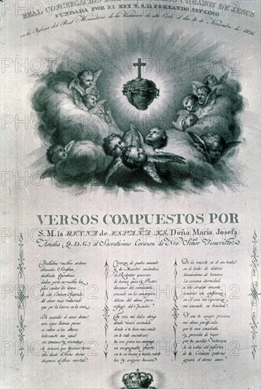 MAESTRO JOSEFA AMALIA
VERSOS
MADRID, MUSEO DE AMERICA
MADRID