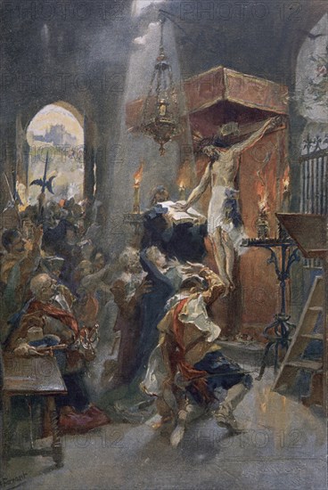 FERRANT ALEJANDRO 1843/1917
A BUEN JUEZ MEJOR TESTIGO IL A OBRA D ZORRILLA
MADRID, BIBLIOTECA NACIONAL
MADRID