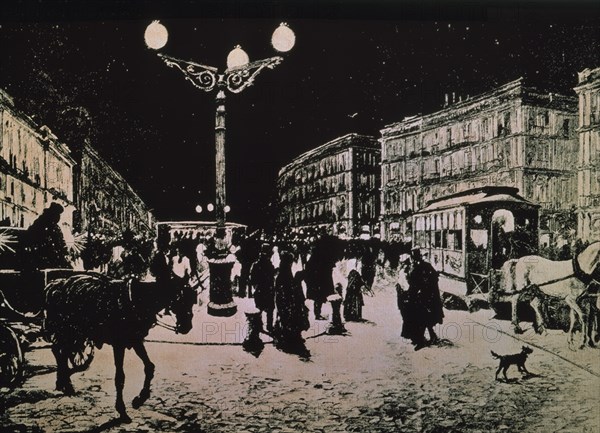 INAUGURACION DEL ALUMBRADO EN LA PUERTA DEL SOL - 1878
MADRID, COLECCION PARTICULAR
MADRID
This image is not downloadable. Contact us for the high res.