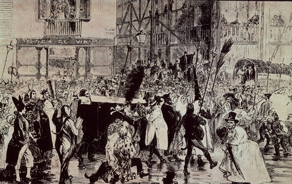 EL ENTIERRO DE LA SARDINA - 1873
MADRID, COLECCION PARTICULAR
MADRID
This image is not downloadable. Contact us for the high res.