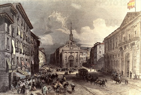 PUERTA DEL SOL DE MADRID 1848
MADRID, MUSEO MUNICIPAL
MADRID