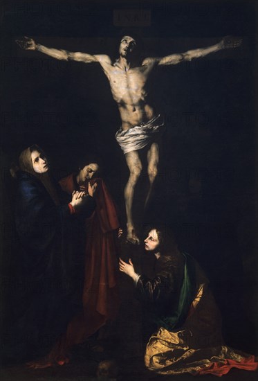 RIBERA JOSE DE 1591/1652
CALVARIO - 1618 - O/L 336x230 - PINTURA BARROCA ESPAÑOLA
OSUNA, COLEGIATA
SEVILLA