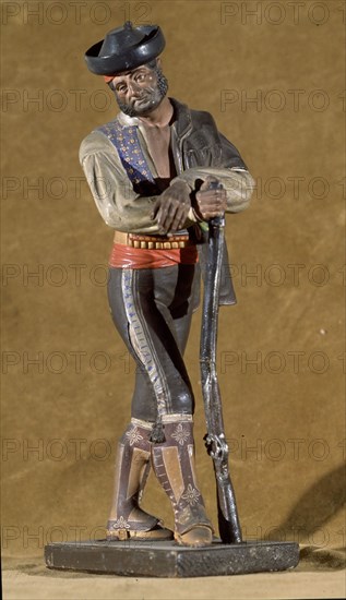 CUBERO JOSE
BANDOLERO EN BARRO POPULAR DE MALAGA-S XIX
MADRID, MUSEO ROMANTICO
MADRID