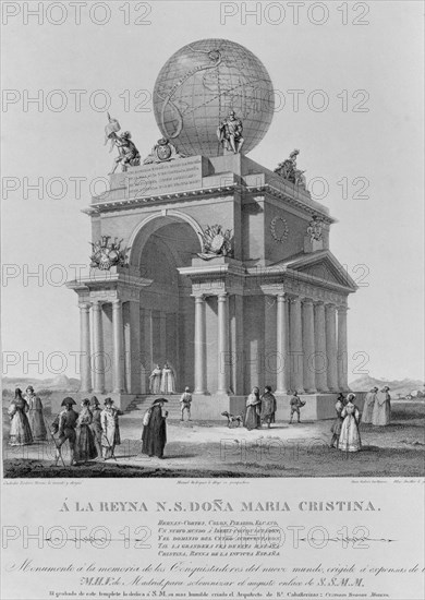 MONUMENTO A DESCUBRIDORES DEL NUEVO MUNDO
Madrid, musée municipal