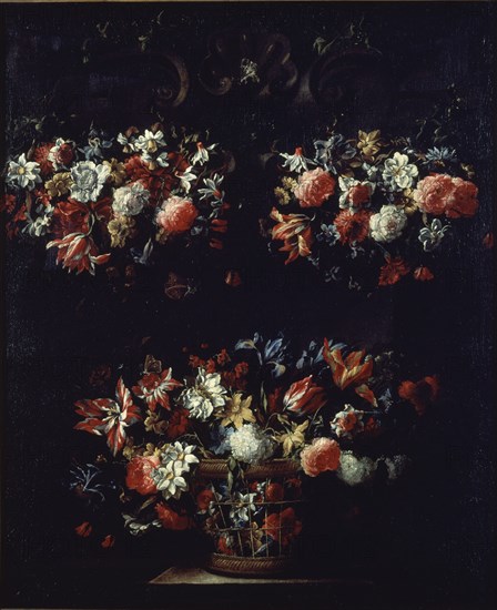 ARELLANO JUAN DE 1614/1676
BODEGON DE FLORES-LIENZO 122X101 CM-S XVII
MADRID, BANCO CENTRAL-HISPANO
MADRID