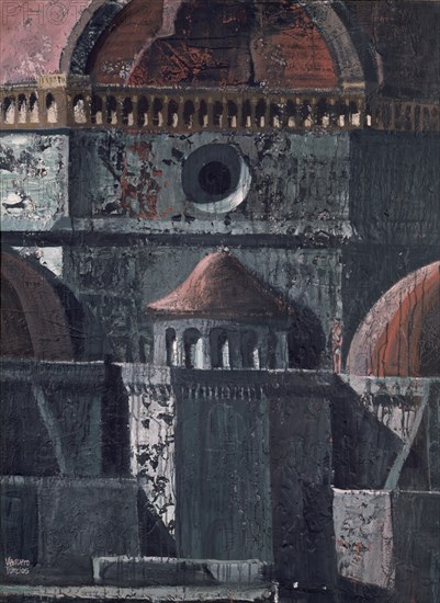 VAQUERO TURCIOS JOAQUIN
FACHADA DE LA CATEDRAL(FLORENCIA) 1963-O/L 130X97 CM
MADRID, BANCO CENTRAL-HISPANO
MADRID