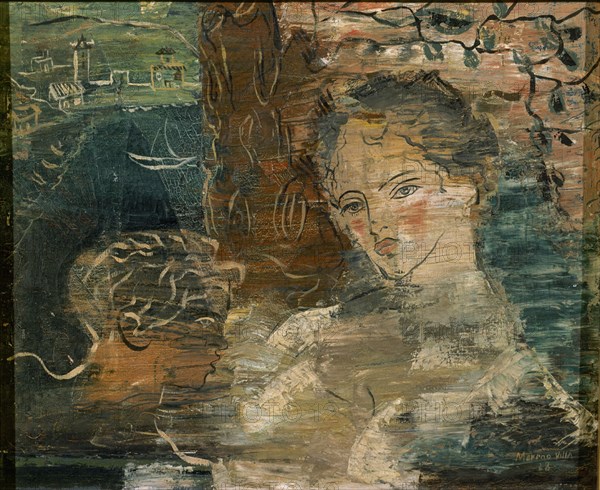 MORENO VILLA JOSE
DOS FIGURAS 1928-O/L 38X46 CM
MADRID, BANCO CENTRAL-HISPANO
MADRID