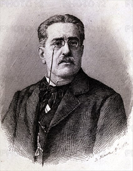 GRABADO-JUAN VALERA Y ALCALA GALIANO-1824/1905-LITERATO/DIPLOMATICO
MADRID, BIBLIOTECA NACIONAL PISOS
MADRID