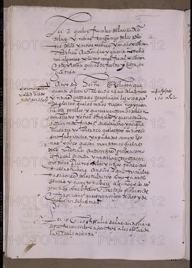 LIBRO DE LEYES Y ORDENANZAS REALES DE INDIAS OCEANAS S XVI
MADRID, PALACIO REAL-BIBLIOTECA
MADRID
This image is not downloadable. Contact us for the high res.