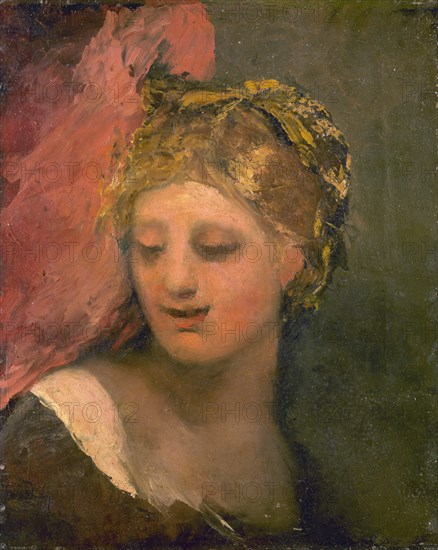 Goya, Tête d'une femme
