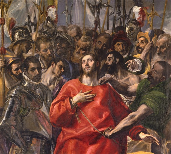 Le Greco, Le Christ dépouillé de sa tunique (détail)