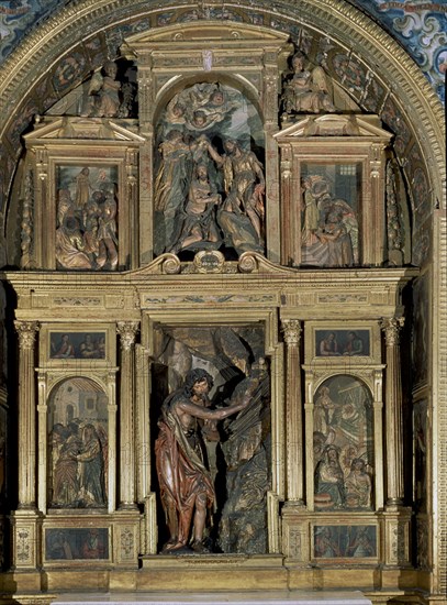 NUÑEZ DELGADO
RETABLO DEL BAUTISTA
SEVILLA, CONVENTO DE SAN CLEMENTE
SEVILLA