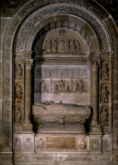 FANCELLI DOMENICO 1469-1518 
SEPULCRO CARD HURTADO MENDOZA-CAP VIRGEN ANTIGUA
SEVILLA, CATEDRAL
SEVILLA