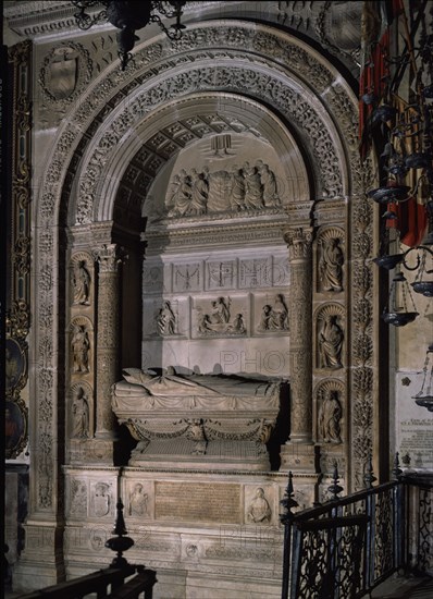 FANCELLI DOMENICO 1469-1518 
SEPULCRO CARD HURTADO MENDOZA-CAP VIRGEN ANTIGUA
SEVILLA, CATEDRAL/CAPILLA LA ANTIGUA
SEVILLA

This image is not downloadable. Contact us for the high res.