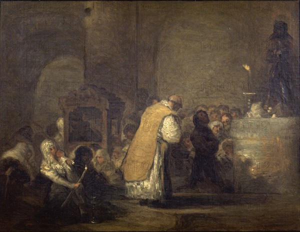 Goya, La Messe de Relevailles