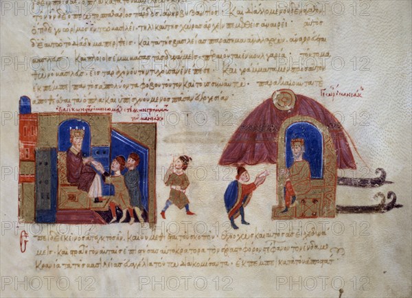 SKYLLITZES
HISTORIA MATRITENSIS FOL 224
MADRID, BIBLIOTECA NACIONAL
MADRID