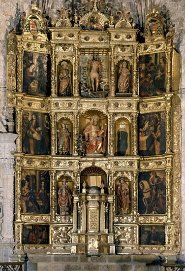 MORALES LUIS DE 1515/1586
RETABLO MAYOR
PLASENCIA, IGLESIA DE SAN MARTIN
CACERES
