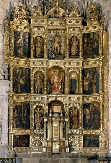 MORALES LUIS DE 1515/1586
RETABLO MAYOR
PLASENCIA, IGLESIA DE SAN MARTIN
CACERES