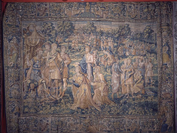 TAPIZ FLAMENCO DE TEMA MITOLOGICO S XVI
LERIDA, CATEDRAL NUEVA/MUSEO
LERIDA