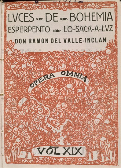 VALLE INCLAN RAMON 1866-1936
LUCES DE BOHEMIA 4/17606
MADRID, BIBLIOTECA NACIONAL
MADRID