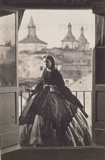 ANONIMO
RETRATO DE MUJER EN UN BALCON MADRILEÑO - S XIX
MADRID, BIBLIOTECA NACIONAL
MADRID