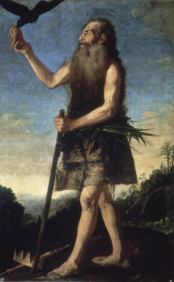 COLLANTES FRANCISCO 1599/1656
SAN ONOFRE-LIENZO 168x108 CM          NP 3027
Madrid, musée du Prado