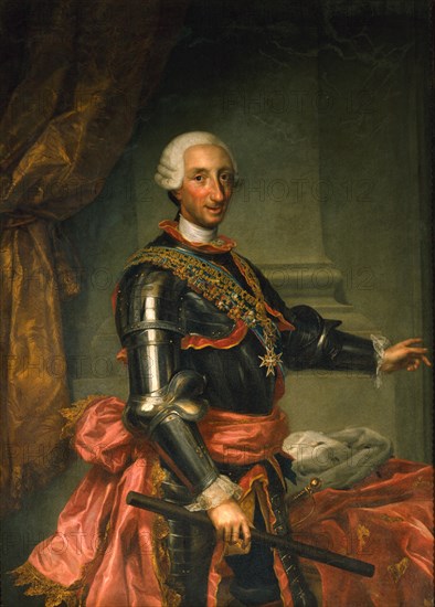 MENGS ANTON RAFAEL 1728/1779
CARLOS III- PINTURA NEOCLASICA S XVIII
MADRID, MINISTERIO HACIENDA
MADRID