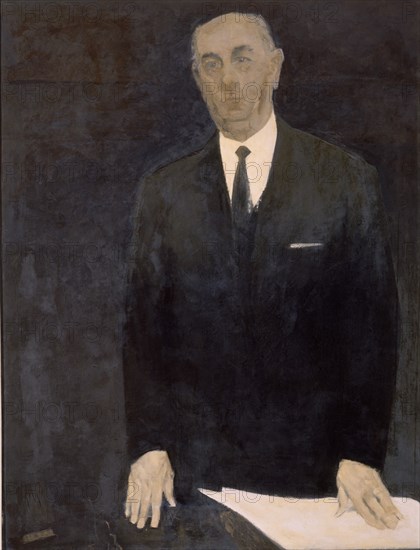 COSSIO PANCHO FRANCISCO 1884/1970
MARIANO NAVARRO RUBIO-MINISTRO HACIENDA 1957-GOBERNADOR BANCO ESPAÑA 1965-70
MADRID, MINISTERIO HACIENDA
MADRID
This image is not downloadable. Contact us for the high res.