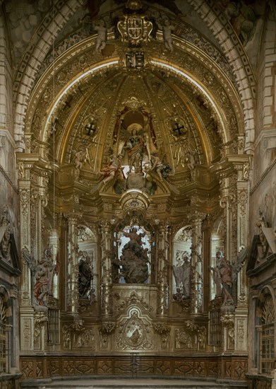 RETABLO MAYOR DE LA IGLESIA
STA MARIA HUERTA, MONASTERIO
SORIA