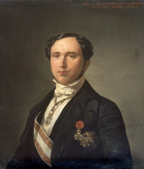HERNANDEZ GERM COPIA
JUAN DONOSO CORTES 1808/1853-MARQUES DE VALDEGAMAS-DIPLOMATICO
MADRID, ATENEO
MADRID