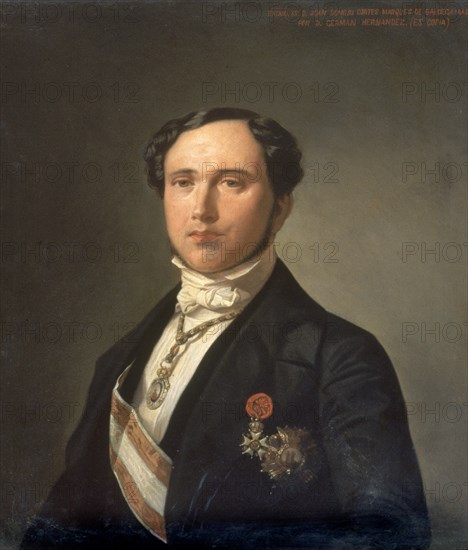 HERNANDEZ GERM COPIA
JUAN DONOSO CORTES 1808/1853-MARQUES DE VALDEGAMAS-DIPLOMATICO
MADRID, ATENEO
MADRID