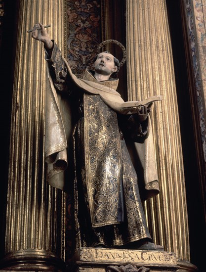 S JUAN DE LA CRUZ - S XVII - ESCULTURA BARROCA ESPAÑOLA
TOLEDO, CONVENTO DE LAS CARMELITAS
TOLEDO