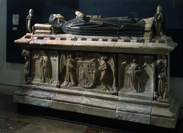 SEPULCRO DE DOÑA CONSTANZA DE CASTILLA
MADRID, MUSEO ARQUEOLOGICO NACIONAL
MADRID