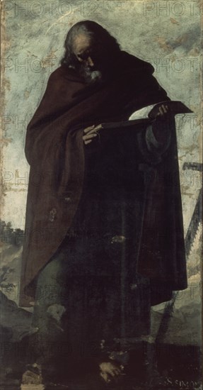 Zurbaran, Saint Simon