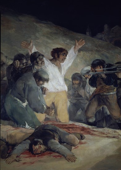 Goya, The Third of May 1808 (detail)