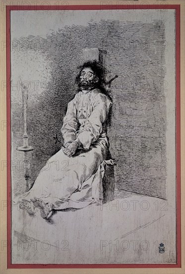 Goya, Le garroté