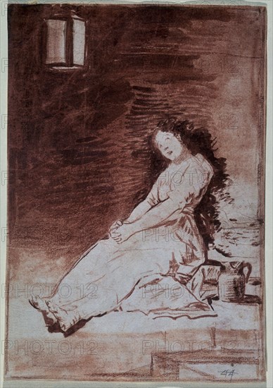 Goya, Caprice 32 - Pourquoi elle fut sensible