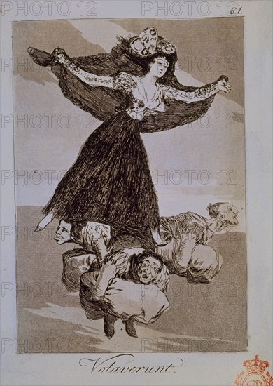 Goya, Fantaisie du vol