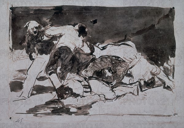 Goya, Les désastres de la guerre n°21