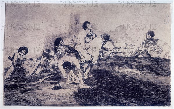 Goya, Désastres de Guerre ( Ils pourront encore servir )