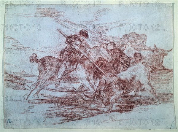 Goya, Tauromachie 1