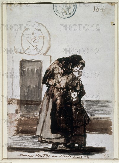 Goya, De nombreuses veuves ont pleuré