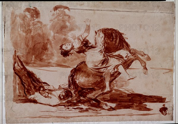 Goya, Abductor horse