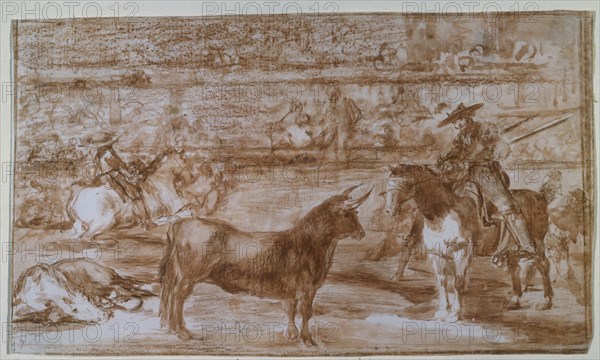 Goya, Le picador - Tauromachie 17