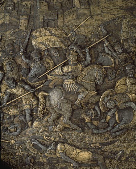 DT ESCENA DE BATALLA DEL ESCUDO DE CARLOS V
MADRID, ARMERIA REAL
MADRID