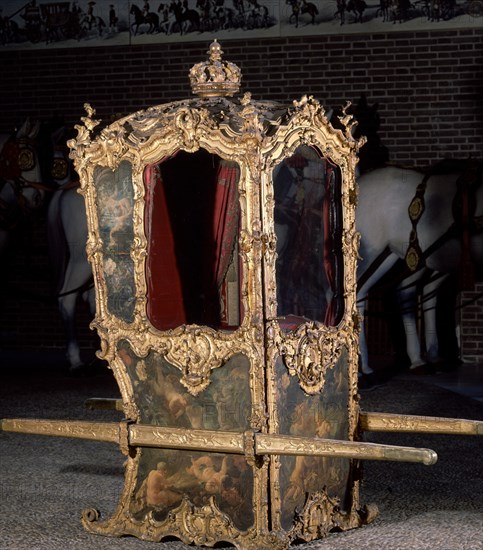 SILLA DE MANO DE CARLOS III-S XVIII
MADRID, PALACIO REAL-OBJETOS
MADRID