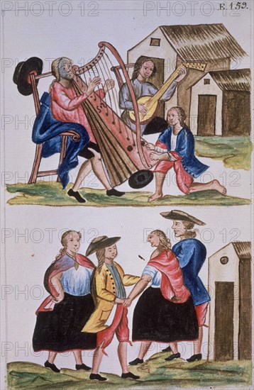 MARTINEZ COMPAÑON 1737/97
TRUJILLO DEL PERU II E 159 DANZA DEL CUSCO
MADRID, PALACIO REAL-BIBLIOTECA
MADRID
This image is not downloadable. Contact us for the high res.